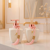 Kit Lavabo de Vidro c/ Aromatizador e Saboneteira