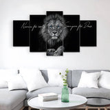 Quadro Mosaico Leão de Judá 118x60cm