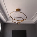 Lustre Círculos Celestiais