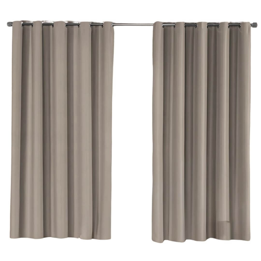 Cortina Blackout Cinza - 100% Corta Luz