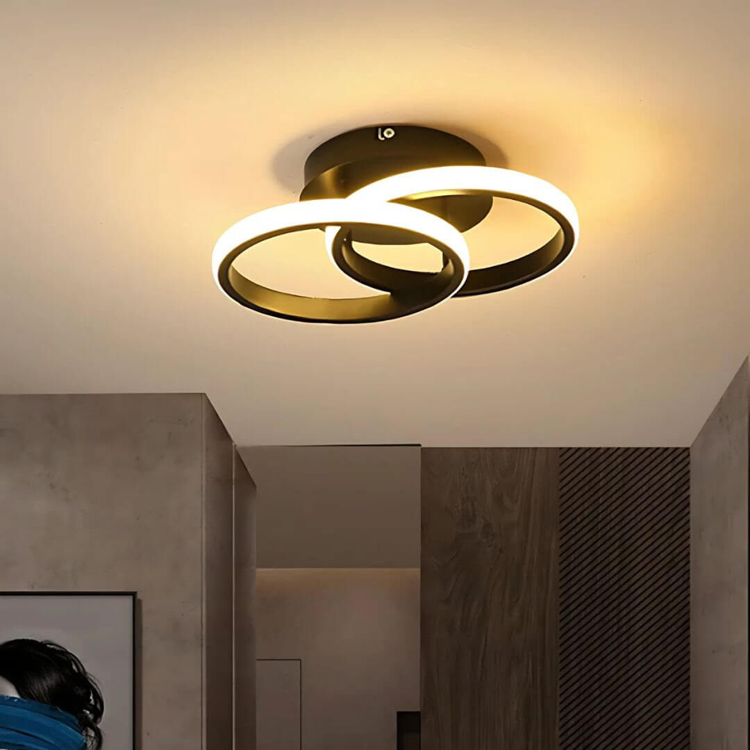 Luminária De Teto Círculos Harmônicos