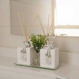 Kit Lavabo de Vidro com Bandeja