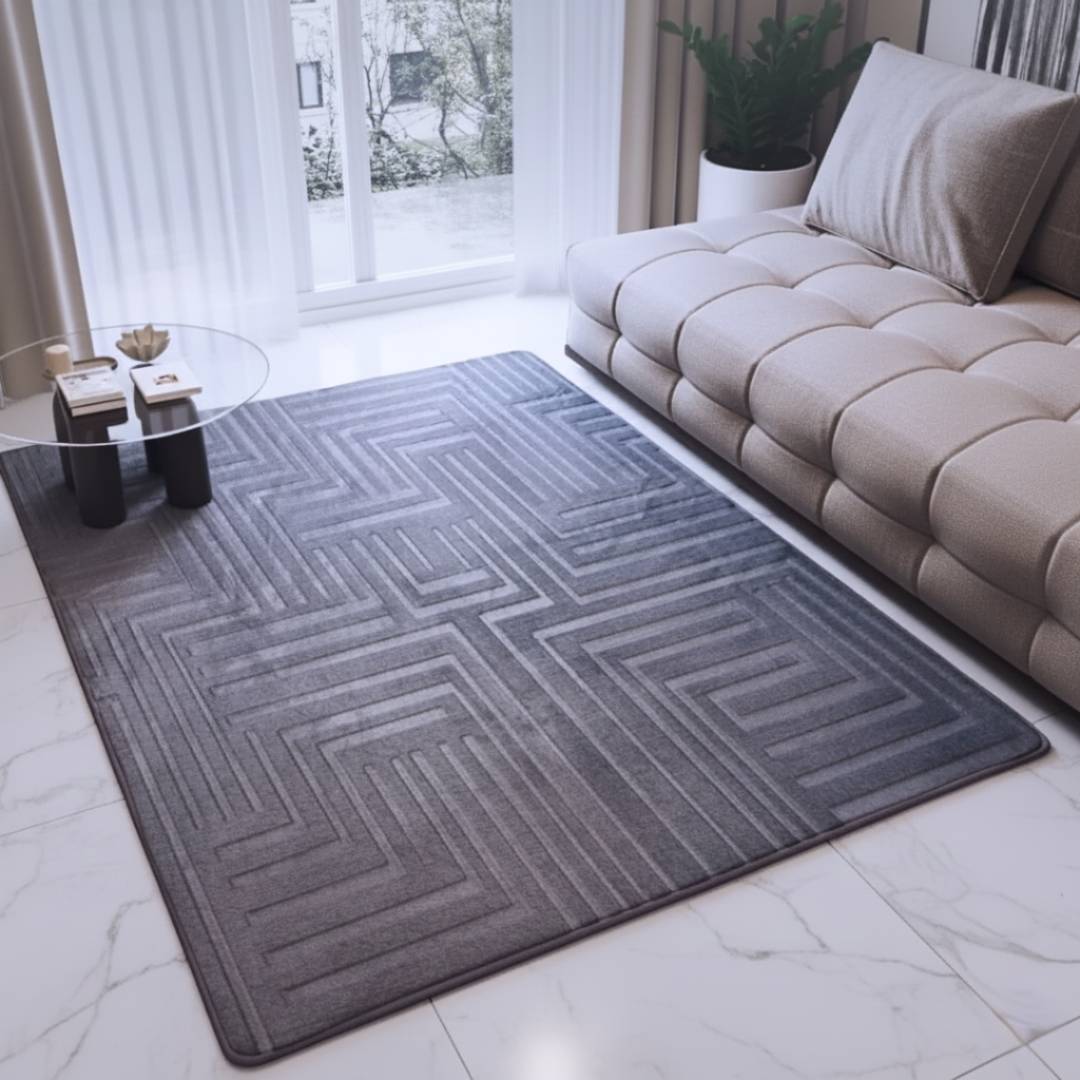 Tapete Italiano Antiderrapante 100% Poliéster