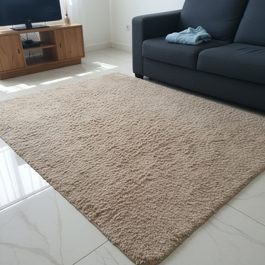 Tapete Felpudo Bege 2,00x1,50m