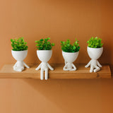 Kit Mini Vasos Mood com Flor Inclusa