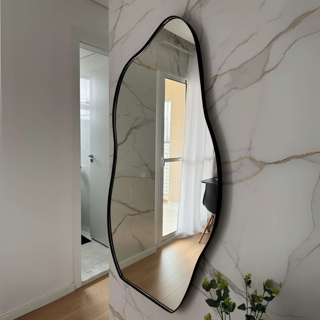 Espelho Grande Orgânico 110x60cm