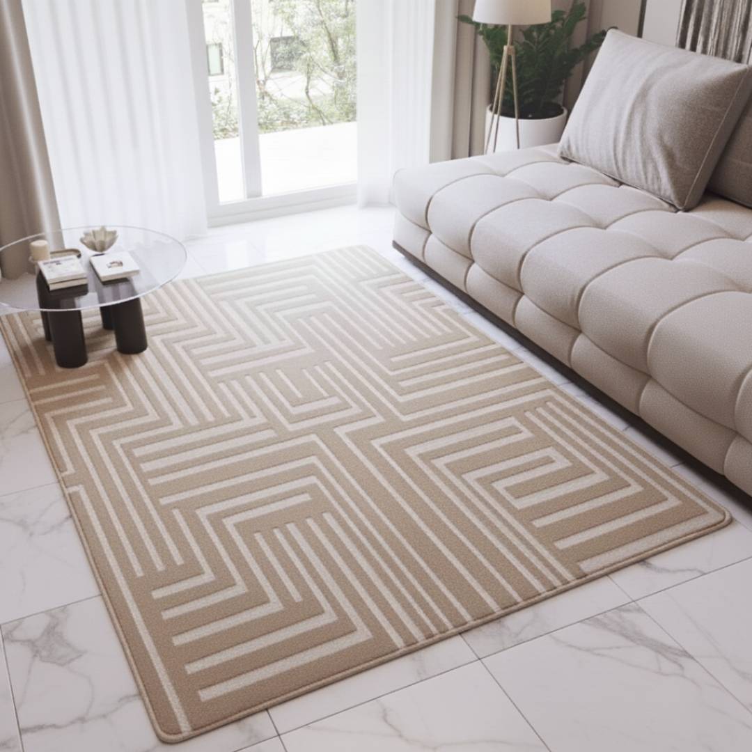 Tapete Italiano Antiderrapante 100% Poliéster