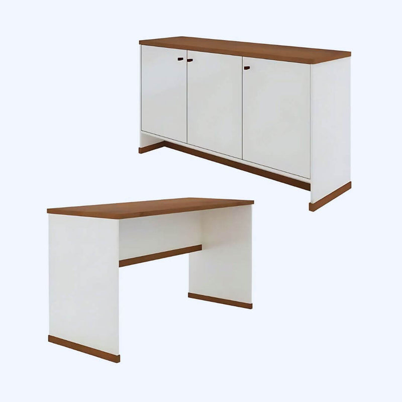 Escrivaninha Home Office + Armário