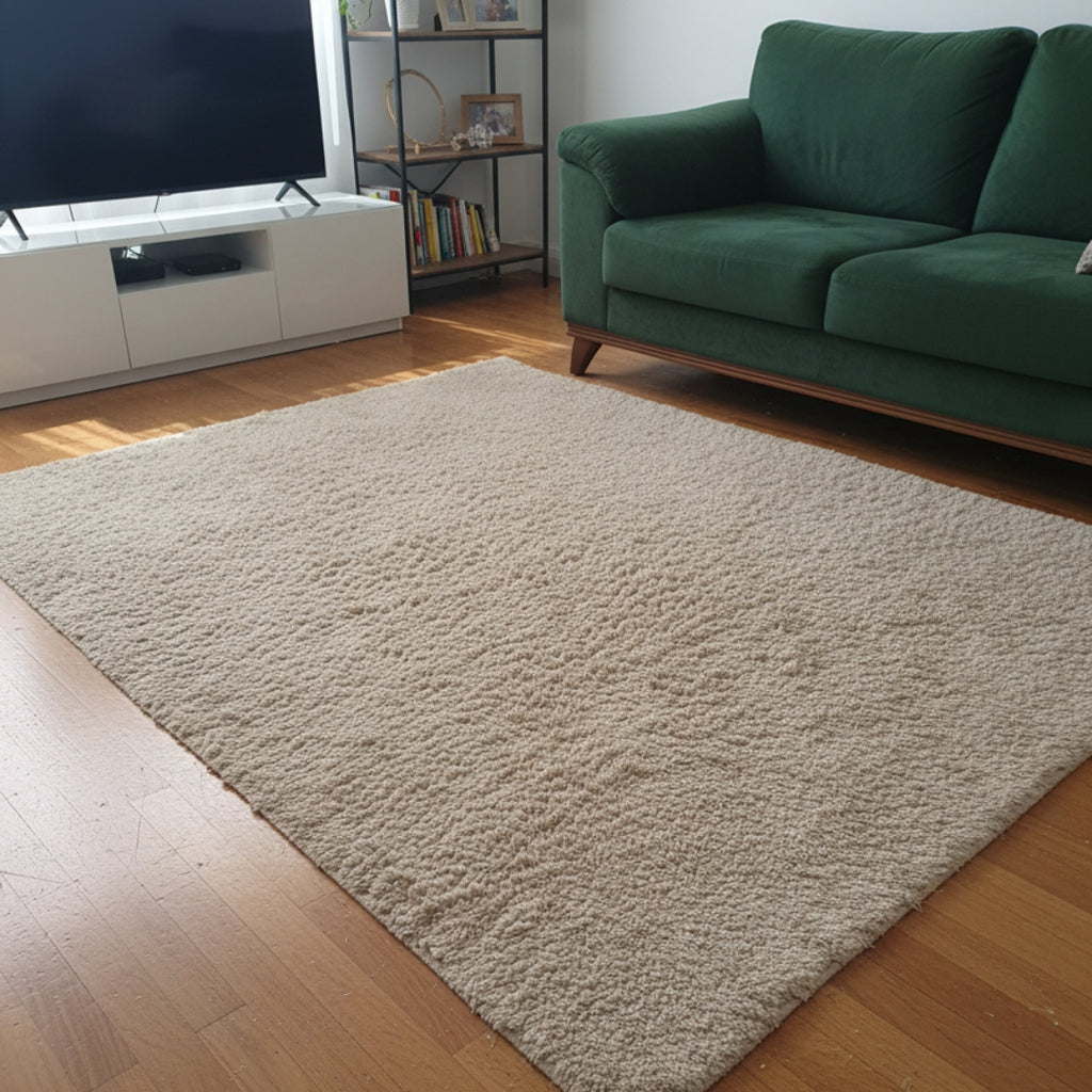 Tapete Felpudo Bege 2,00x1,50m