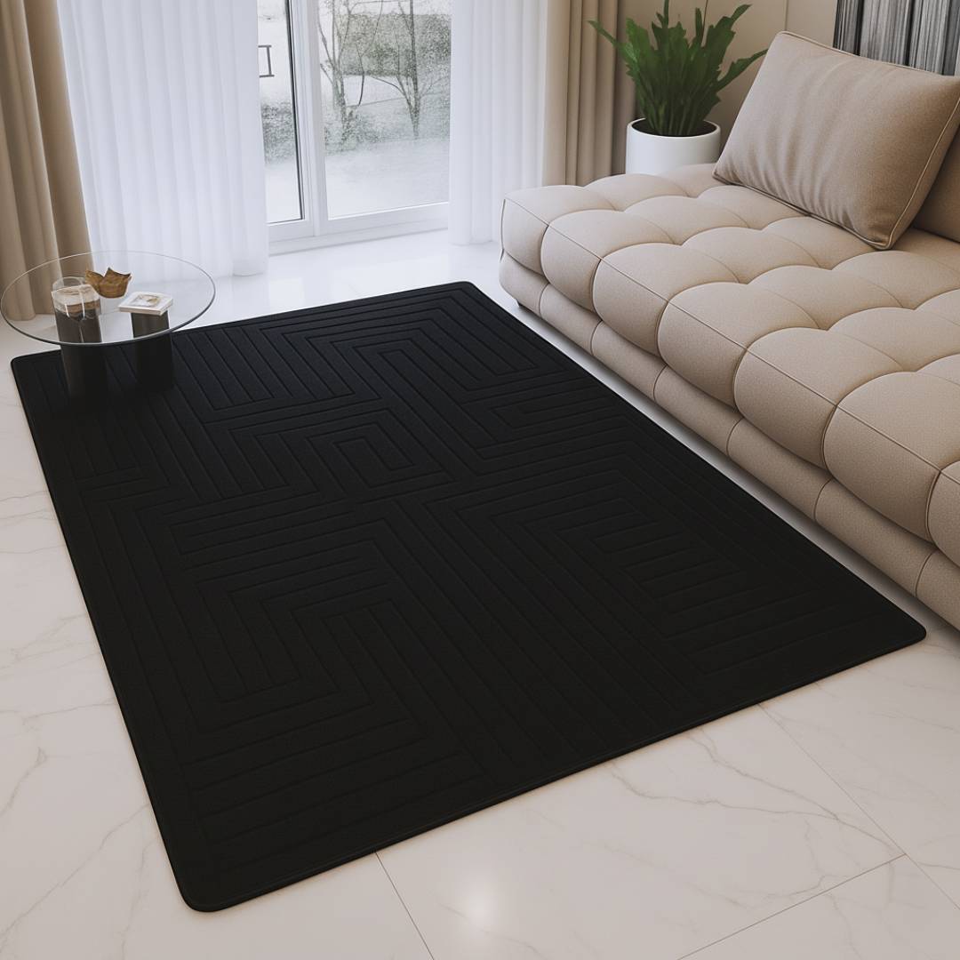 Tapete Italiano Antiderrapante 100% Poliéster