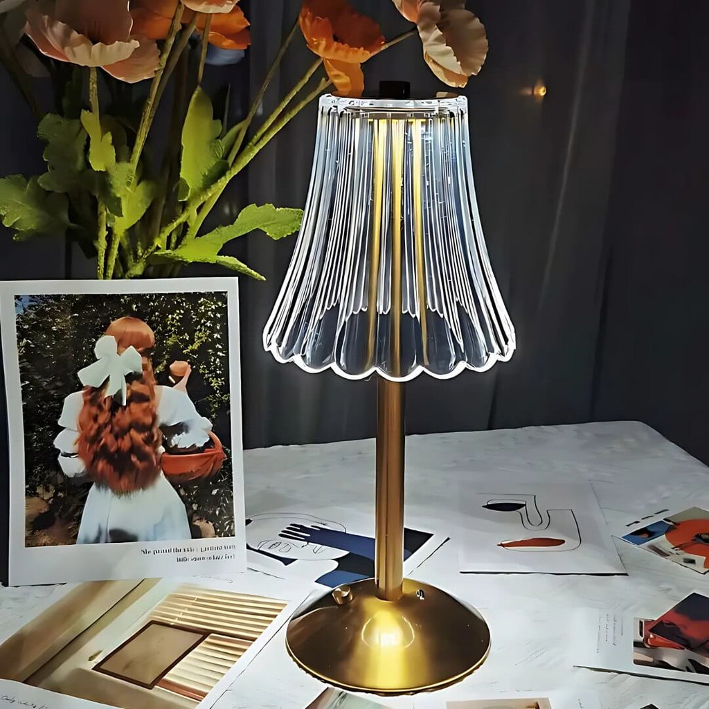 Luminária de Mesa Golden Glow