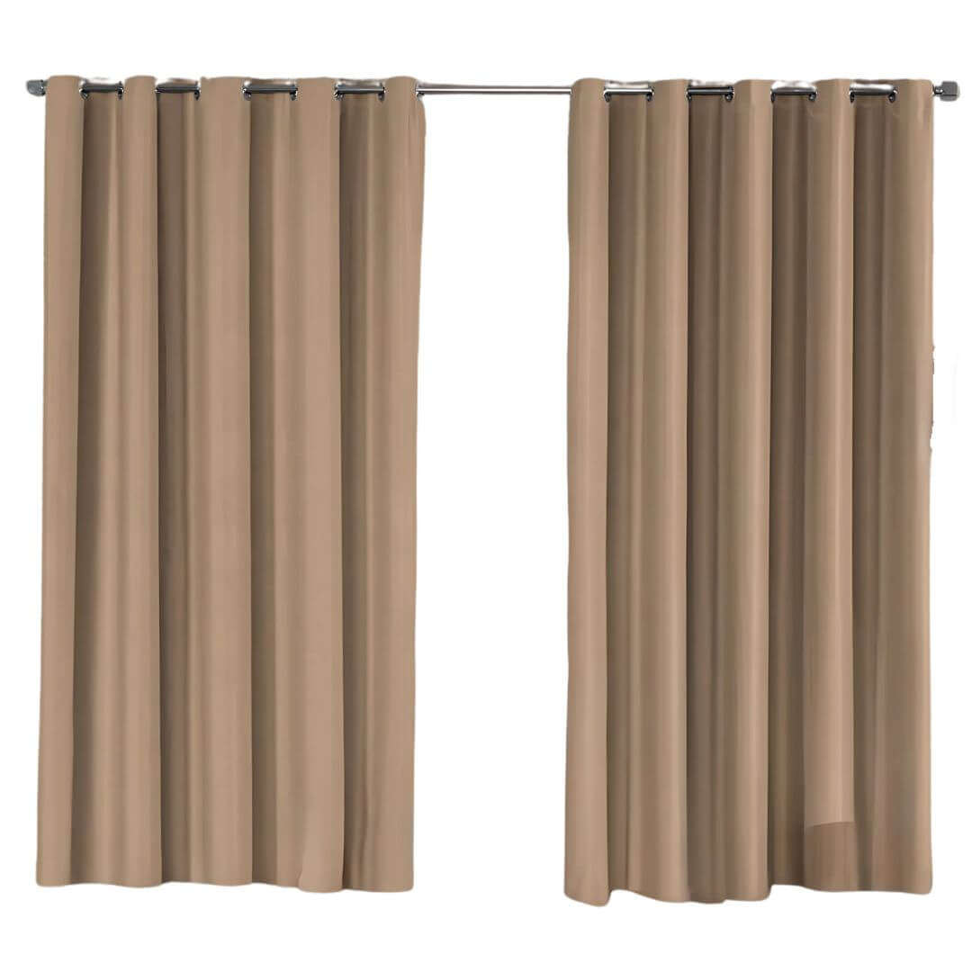 Cortina Blackout Avelã - 100% Corta Luz