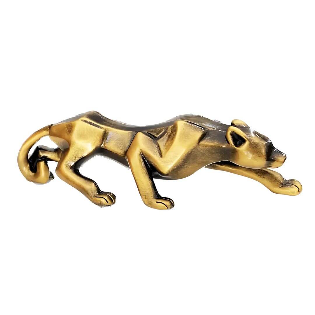 Enfeite Pantera Dourada