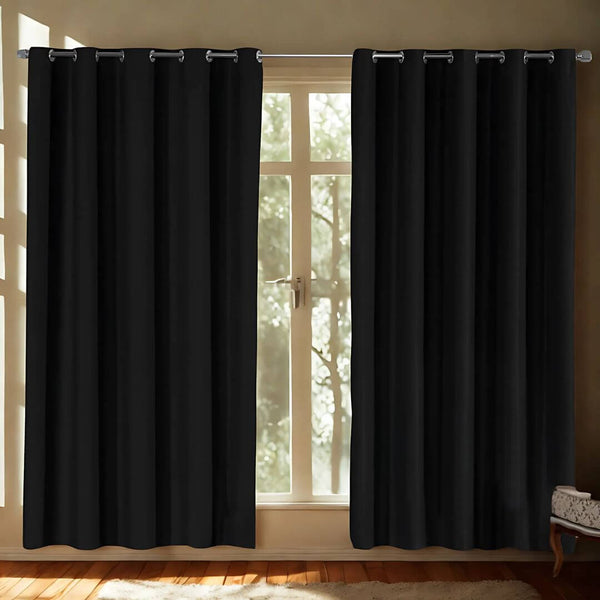 Cortina Blackout Preta - 100% Corta Luz