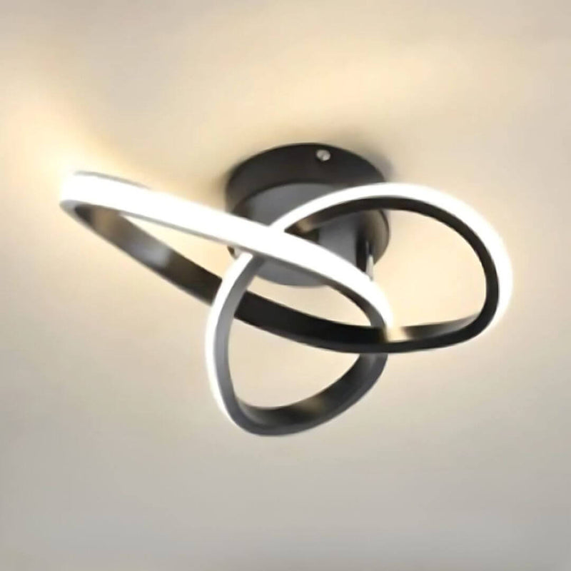 Luminária De Teto Espiral Moderna