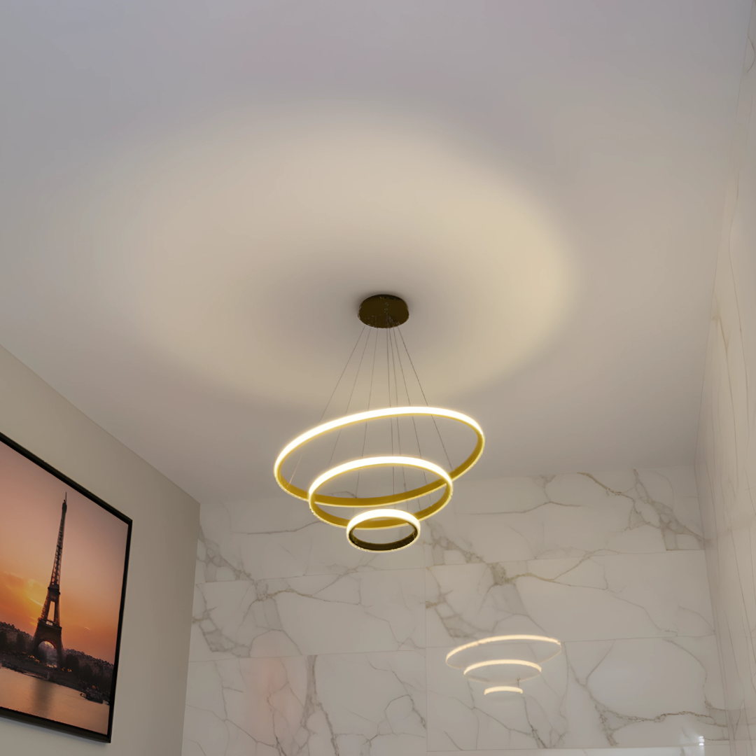 Lustre Círculos Celestiais