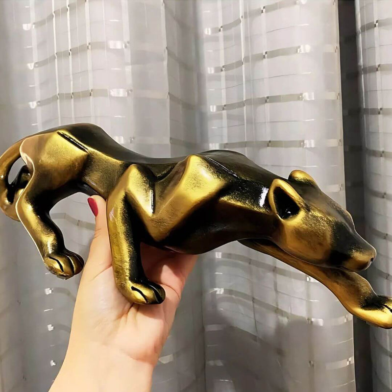 Escultura animal de poder para decoração de sala ou escritório

