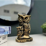 Enfeite Corujas Douradas