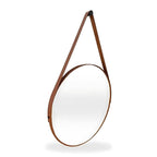 Espelho Redondo Marrom