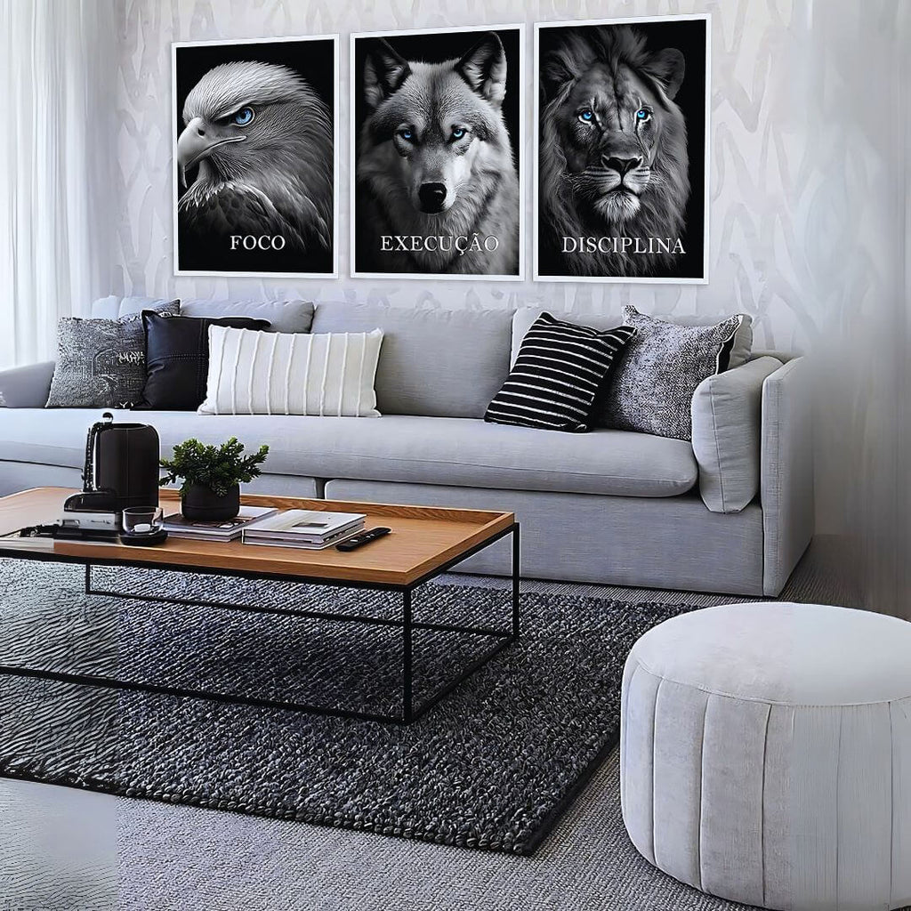 Quadro Decorativo Branco