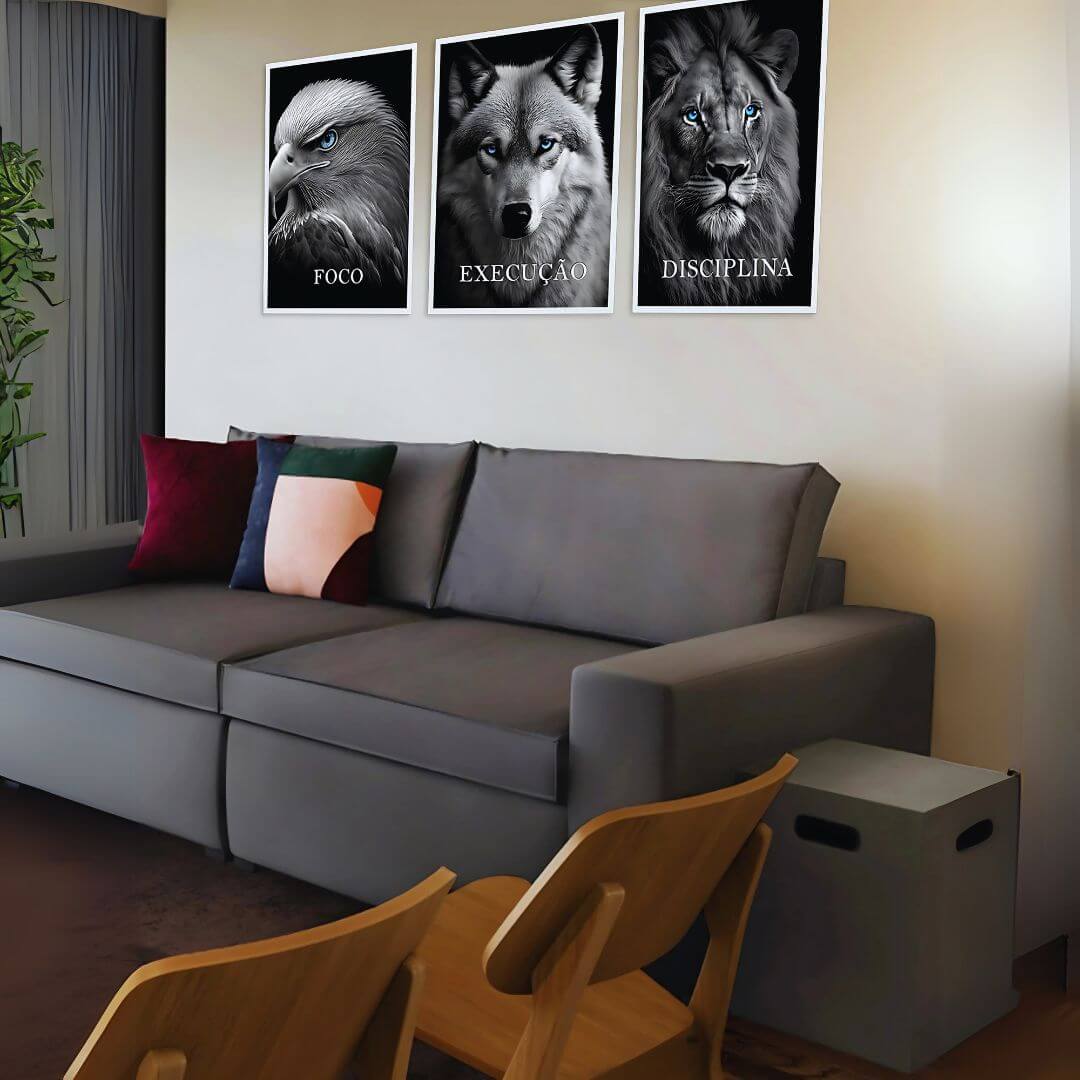 Quadro Para Sala Branco